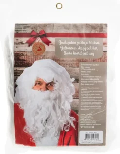 Best Winteria Joulupukin Parta +Hiukset Sesonkijuhlatarvikkeet