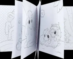 Ylvi Askartelutarvikkeet-Varityskirja Paljeteilla